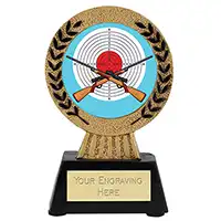 Gold Laurel Hero Shooting Rifle Trophy