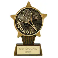 Mini Star Plus Squash Trophy