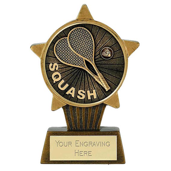 Mini Star Plus Squash Trophy