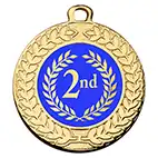 2nd Place Gold Medal 40mm