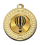 Hot Air Ballon Gold Medal 40mm