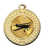 Biplane Gold Medal 40mm