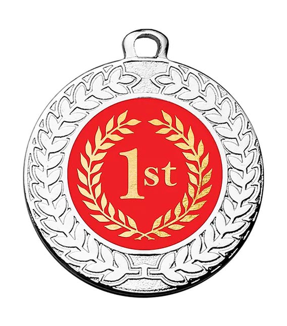 1st Place Silver Medal 40mm