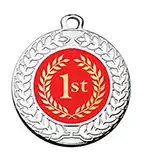 1st Place Silver Medal 40mm