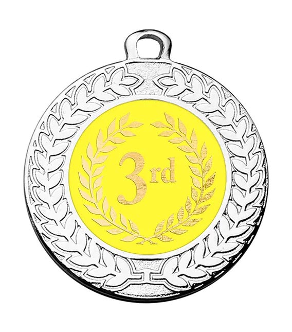 3rd Place Silver Medal 40mm