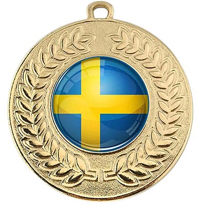 Sweden Gold Medal 50mm