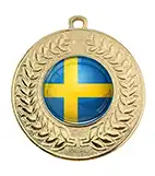 Sweden Gold Medal 50mm