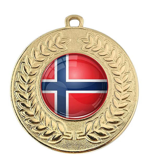 Norway Gold Medal 50mm