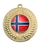 Norway Gold Medal 50mm