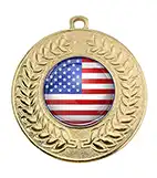 United States Gold Medal 50mm