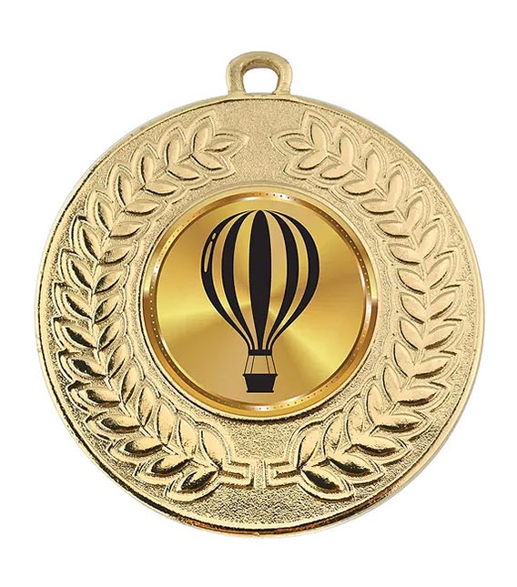 Hot Air Ballon Gold Medal 50mm