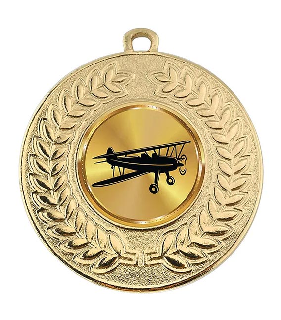 Biplane Gold Medal 50mm