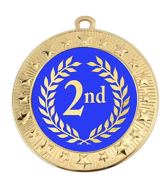 2nd Place Gold Medal 70mm