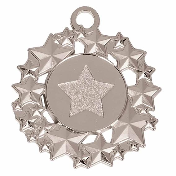 Silver Galaxy Medal 50mm