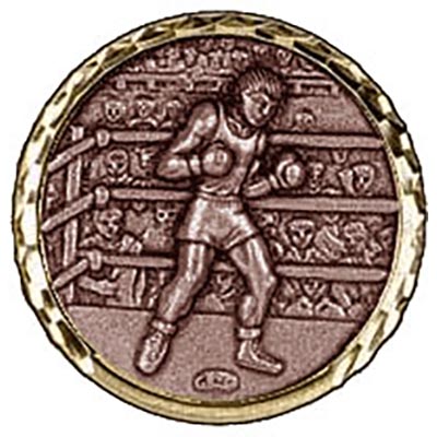 Bronze Boxing Medals 60mm