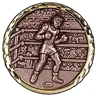 Bronze Boxing Medals 60mm