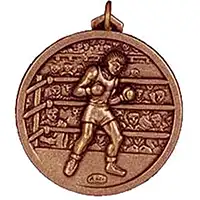 Bronze Boxing Medals 56mm