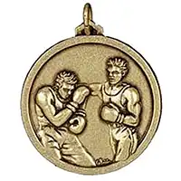 Gold Boxing Medals 56mm
