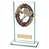 160mm Maverick Legacy Glass Badminton Award
