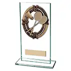 160mm Maverick Legacy Glass Badminton Award