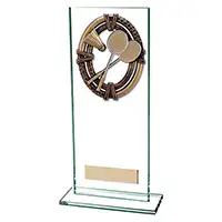 200mm Maverick Legacy Glass Badminton Award