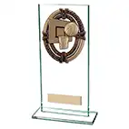 180mm Maverick Legacy Glass Basketball Award