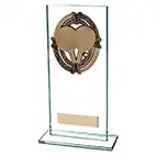 180mm Maverick Legacy Glass Table Tennis Award
