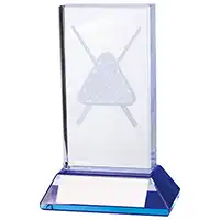 110mm Davenport Crystal Pool Snooker Award