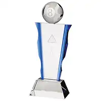 230mm Celestial Crystal Pool Snooker Award