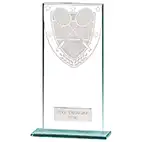 180mm Millenium Glass Badminton Award