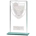 160mm Millenium Glass Basketball Award