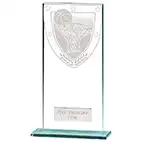 180mm Millenium Glass Basketball Award