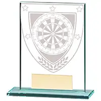 110mm Millenium Glass Darts Award