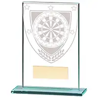 125mm Millenium Glass Darts Award