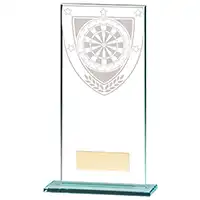 180mm Millenium Glass Darts Award