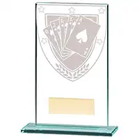 140mm Millenium Glass Poker Award