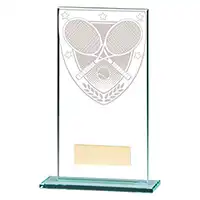160mm Millennium Glass Tennis Award
