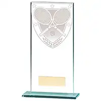 180mm Millennium Glass Tennis Award