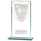 160mm Millenium Glass Swimming Award