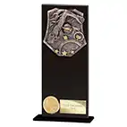 Titan Hero Black Glass Swimming Award 200mm
