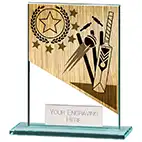 110mm Mustang Glass Cricket Award