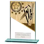 125mm Mustang Glass Cricket Award