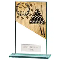 140mm Mustang Glass Snooker Award