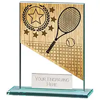 110mm Mustang Glass Tennis Award