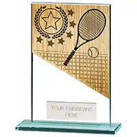125mm Mustang Glass Tennis Award