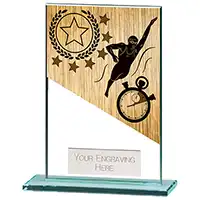 125mm Mustang Glass Swimming Award