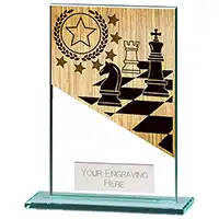 125mm Mustang Glass Chess Award
