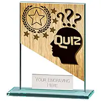 110mm Mustang Glass Quiz Award