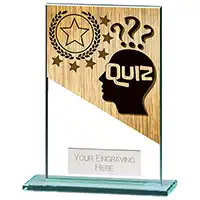 125mm Mustang Glass Quiz Award