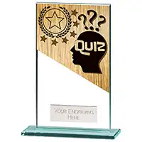 140mm Mustang Glass Quiz Award